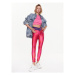 Versace Jeans Couture Legíny 74HAC113 Ružová Slim Fit