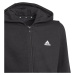 ČIERNA CHLAPČENSKÁ MIKINA ADIDAS ESSENTIALS FULL-ZIP HOODIE JR GN4020