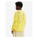 Žltý dámsky sveter s prímesou vlny Desigual Milano