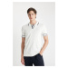 DEFACTO Slim Fit Short Sleeve Knitwear Polo T-Shirt