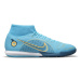 Nike MERCURIAL SUPERFLY 8 ACADEMY IC Pánska halová obuv, svetlomodrá, veľkosť 42.5