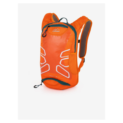 Oranžový cyklistický batoh 15 l LOAP Trail 15