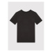 Calvin Klein Jeans Tričko Chest Monogram IB0IB01231 Čierna Regular Fit