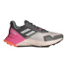 Dámska bežecká trailová obuv ADIDAS Terrex Soulstride putty mauve grey one pink fusion