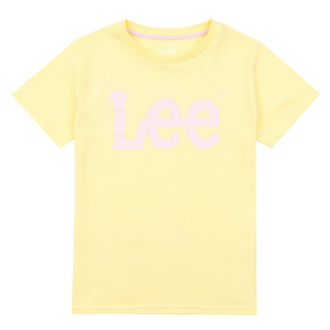 Lee Tričko Wobbly Graphic LEG5029 Žltá Regular Fit