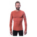 SENSOR MERINO ACTIVE pánske tričko dl.rukáv terracotta