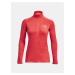 Červené športové tričko Under Armour Tech 1/2 Zip - Twist