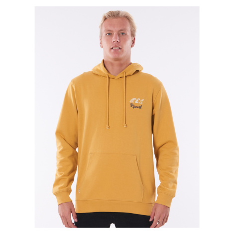 Yellow Mens Hoodie Rip Curl - Men