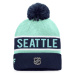 Seattle Kraken zimná čiapka Traditional Navy-Icy Blue