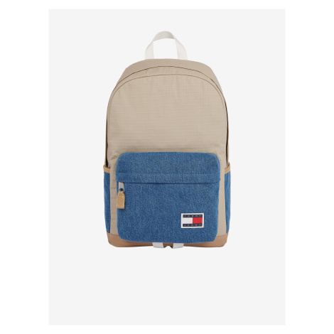 Tommy Hilfiger Blue-Beige Backpack Tommy Jeans - Men