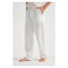 38304 Dewberry Baggy Mens Pants-WHITE