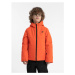 Chlapčenská lyžiarska bunda 4F JUNIOR TECHNICAL JACKET-JAW23TTJAM298-70S-ORANGE