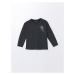 LC Waikiki Crew Neck Long Sleeve Printed Baby Boy T-Shirt