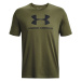 Tričko Under Armour M Sportstyle Logo Ss Marine Od Green