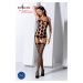 Passion BS067 black - Bodystocking Farba: Čierna