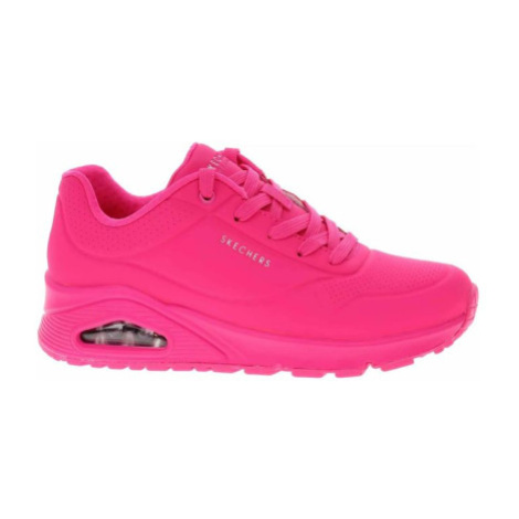 Chlapčenská rekreačná obuv SKECHERS Uno Night Shades hot pink