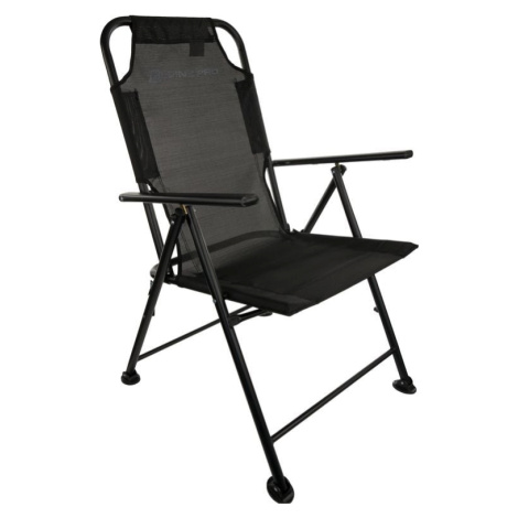 Folding camping chair ALPINE PRO DEFE black
