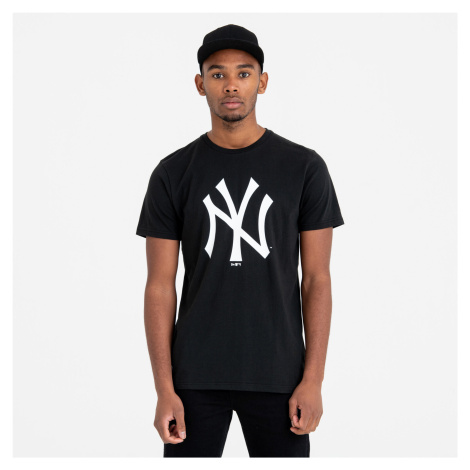 Bejzbalové tričko New York Yankees s krátkym rukávom muži/ženy čierne New Era