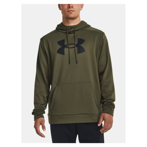 Men's sweatshirt Under Armour UA Armour Fleece Big Logo HD-GRN - Men's