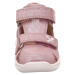 SUPERFIT Sandále 'BUMBLEBEE'  svetlofialová / pastelovo ružová / strieborná