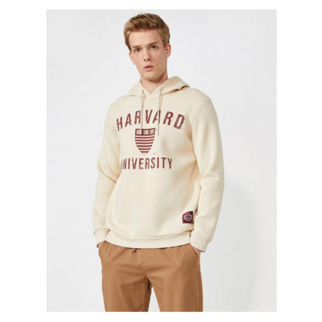 Koton Harvard Hoodie Sweatshirt Licensed Printed