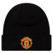 Čierna pánska čiapka New Era Core Cuff Beanie Manchester United FC Hat 11213215