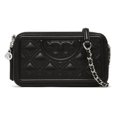 Tory Burch Kabelka Fleming Double-Zip Mini Bag 79403 Čierna