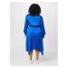 Michael Kors Plus Šaty 'FRACTAL ZEBRA'  kráľovská modrá