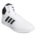 Pánska rekreačná obuv ADIDAS Hoops 3.0 Mid Classic Vintage black black white