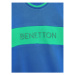 United Colors Of Benetton Mikina 3FPPC202R Modrá Regular Fit