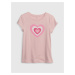 GAP Children's T-shirt heart - Girls