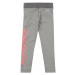 ADIDAS PERFORMANCE Športové nohavice  sivá melírovaná / biela / oranžovo červená
