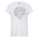 Ed Hardy  Tiger-glow t-shirt white  Tričká s krátkym rukávom Biela