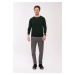 Volcano Man's Sweater S-RADO M03161-W24 Green Melange