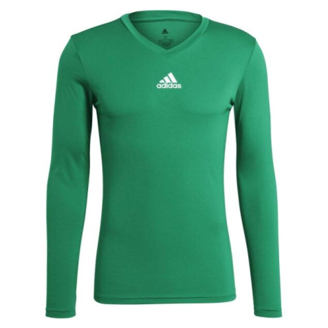 adidas TEAM BASE TEE Pánske futbalové tričko, zelená, veľkosť
