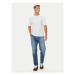 Jack&Jones Súprava 3 tričiek Under 12248076 Biela Standard Fit