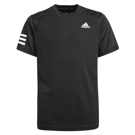 Dětské tričko adidas Boys Club 3STR Tee Black