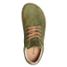 Vasky Terry Green - Dámske kožené barefoot zelené, ručná výroba