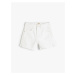 Koton Denim Shorts with Slit Detailed Pocket. Cotton