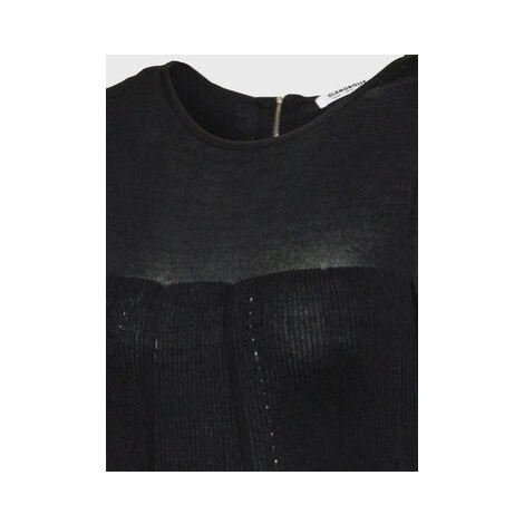 Glamorous Úpletové šaty CK6708 Čierna Slim Fit