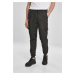 Cargo Nylon Track Pants Black