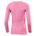 Klimatex CINDY Funkčné dámske bezšvové termo tričko, ružová, veľkosť
