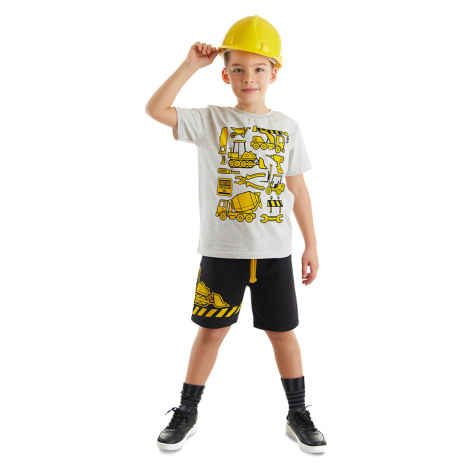 mshb&g Construction Tools Boys T-shirt Shorts Set