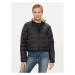 Calvin Klein Jeans Prechodná bunda Ul Short Puffer J20J222585 Čierna Regular Fit