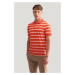 POLOKOŠEĽA GANT STRIPE SS POLO GRAPEFRUIT ORANGE