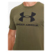 Under Armour Tričko Ua Sportstyle Logo Ss 1329590 Kaki Loose Fit