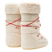 Dámske vysoké zimné topánky MOON BOOT MB ICON FAUX FUR BEADS-L002 CREAM