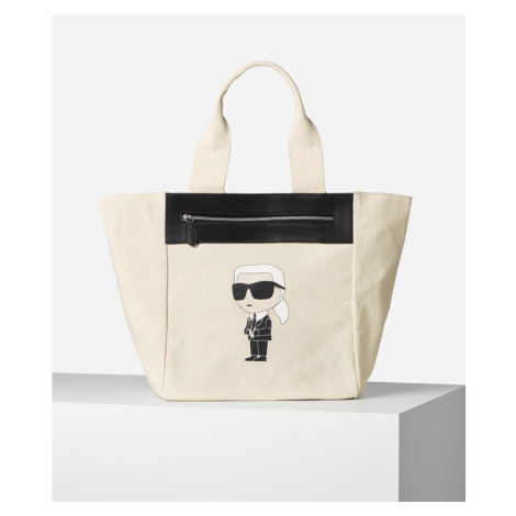 Taška Karl Lagerfeld K/Ikonik 2.0 Karl Zip Shopper Natural