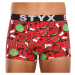 Pánske boxerky Styx art športová guma nadrozmer melouny (R1459)