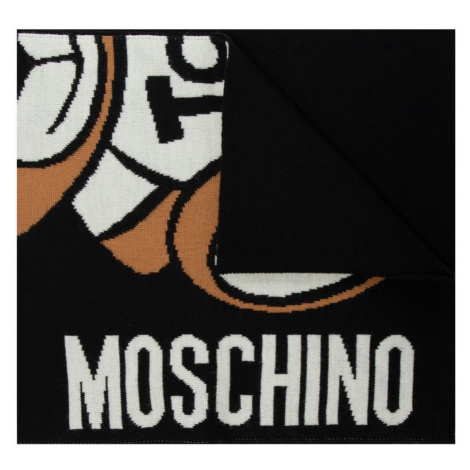 MOSCHINO Bear Logo šál